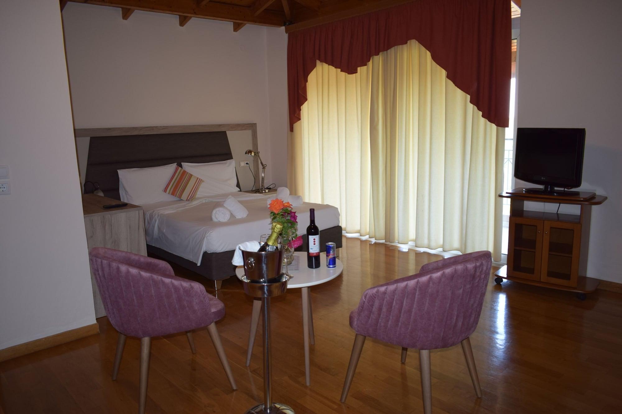 Kaiafas Lake Hotel ザハロ エクステリア 写真